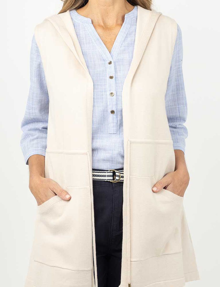Sweater Sin Mangas Mujer Portman Club