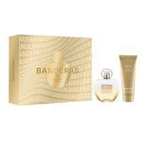 Set Perfume Antonio Banderas Mujer Her Golden Secret Eau de Toilette 50 ml + Loción Corporal 75 ml