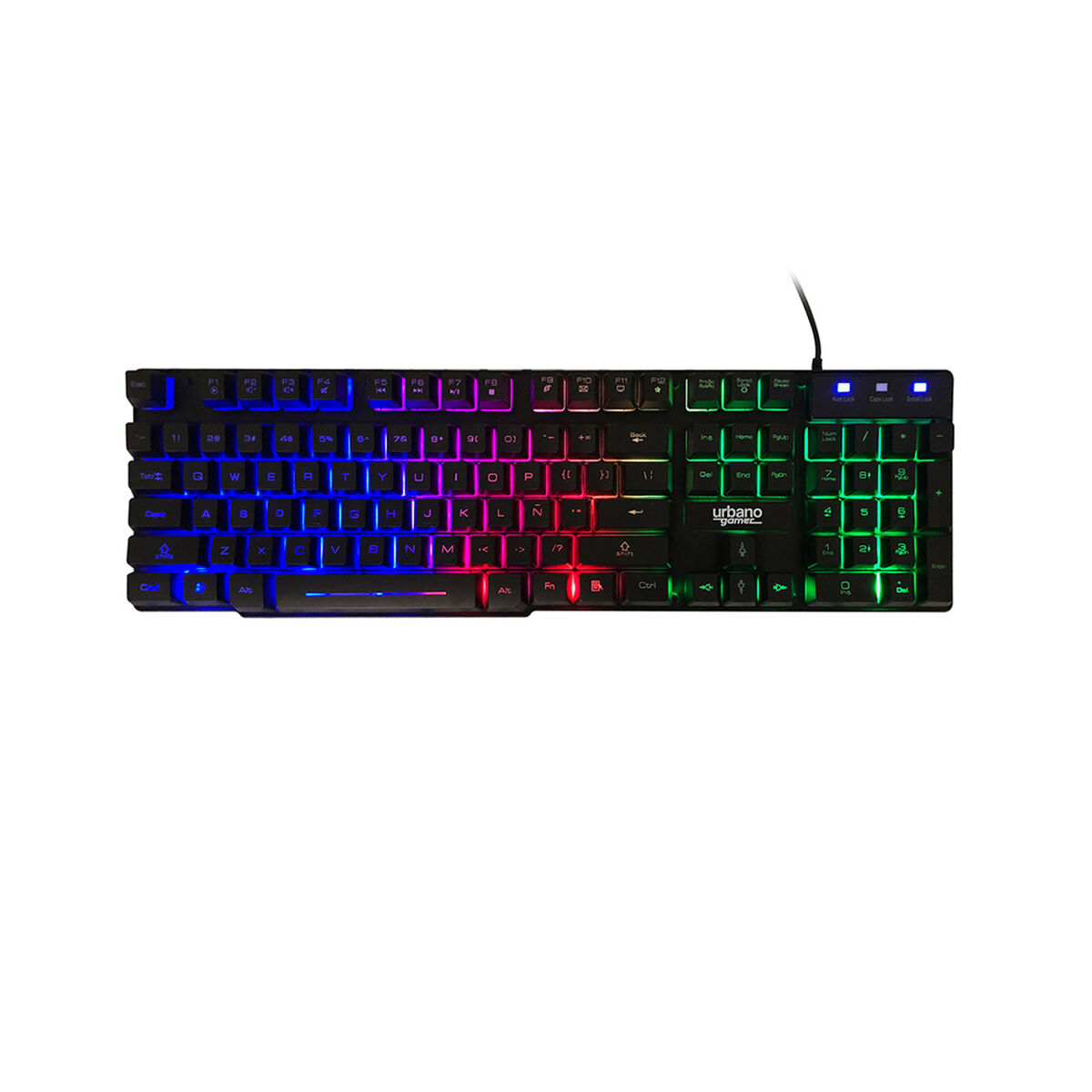 Combo Gamer Urbano 3-1 Mouse + Mousepad + Teclado