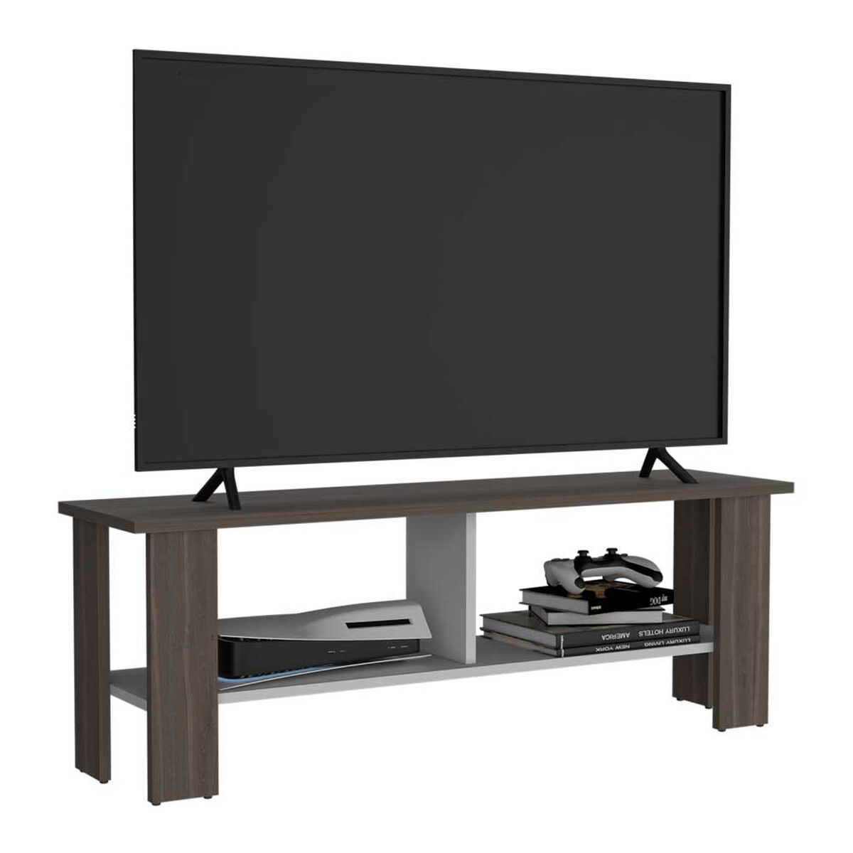 Rack TV TuHome Navia Hasta 50" Milan Blanco