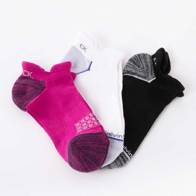 Pack 3 Calcetas de Algodón Fucsia Mujer Calvin Klein