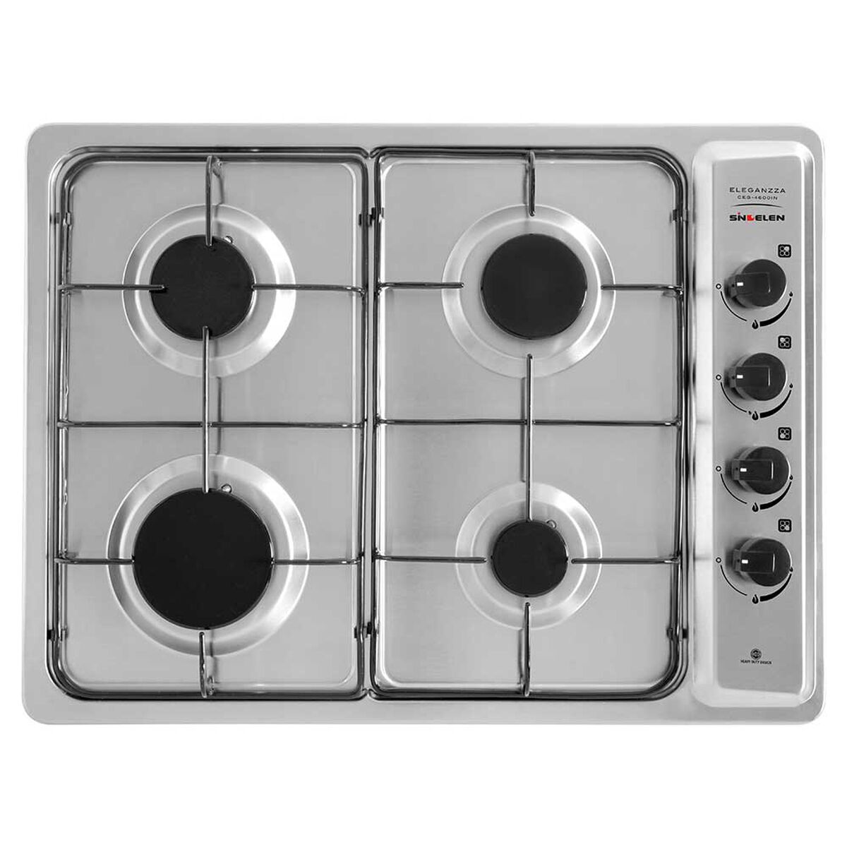 Kit Sindelen Horno El&eacute;ctrico Empotrable HE-7000NG + Encimera 4 platos CEG-4600IN + Campana Slim CA-606NG