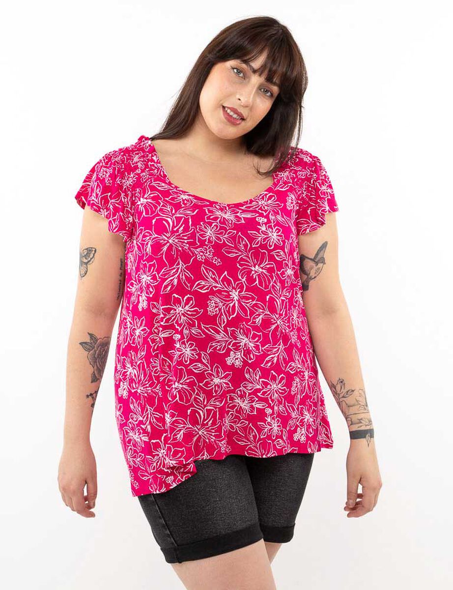 Polera Manga Corta Mujer Extralindas