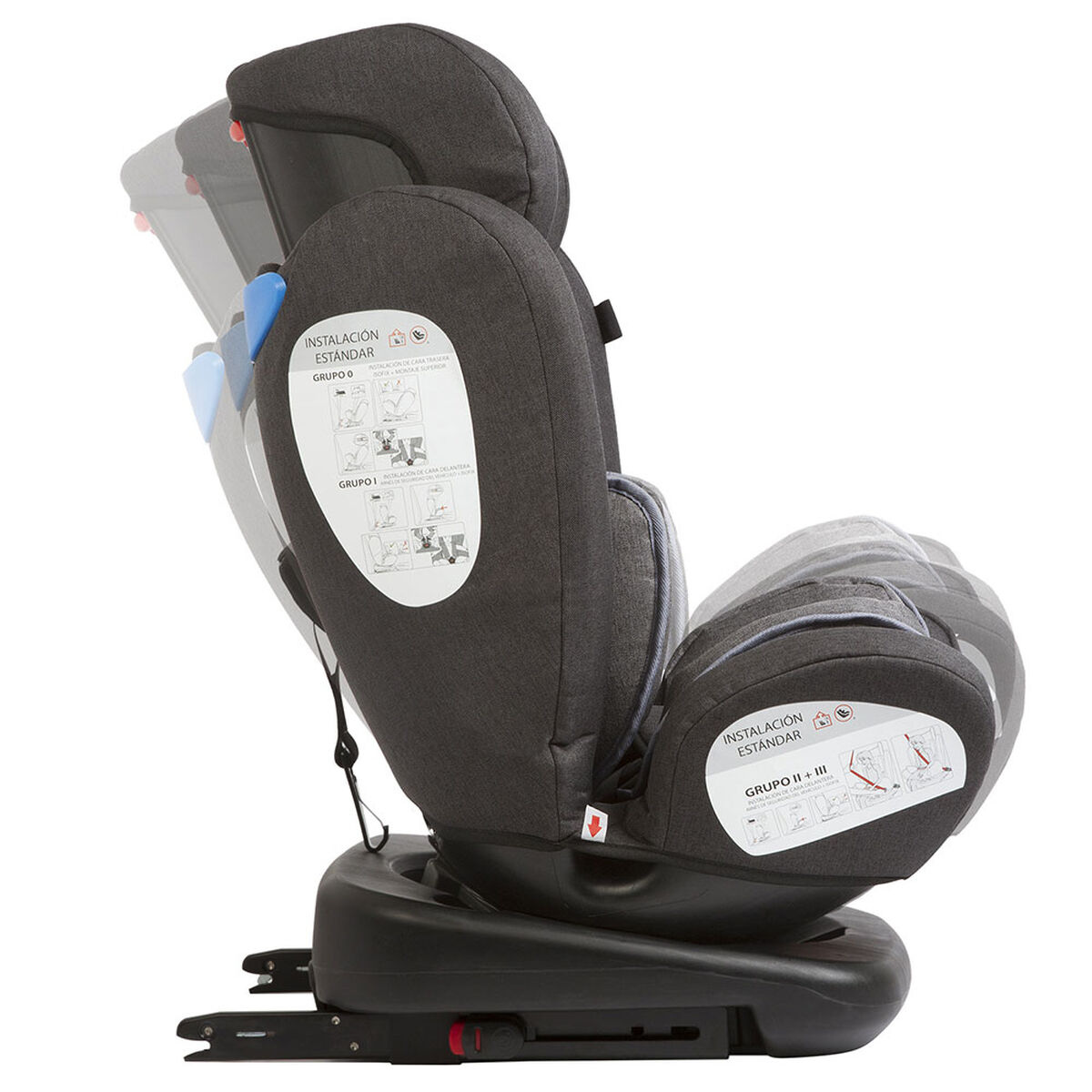 Silla de Auto Bebesit HB28N REVOII Gris