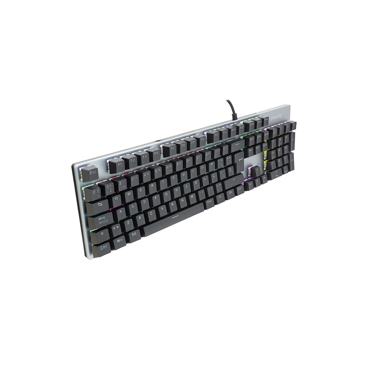 Teclado Gamer Philips SPK8404 Mecánico USB