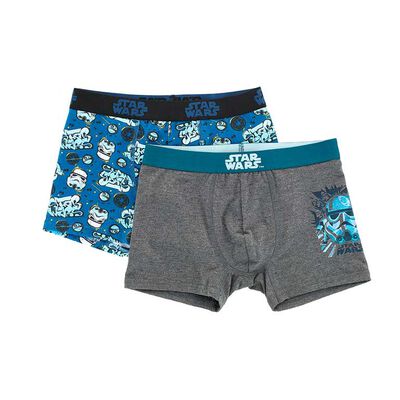 Pack 2 Boxer de Algodón Niño Star Wars