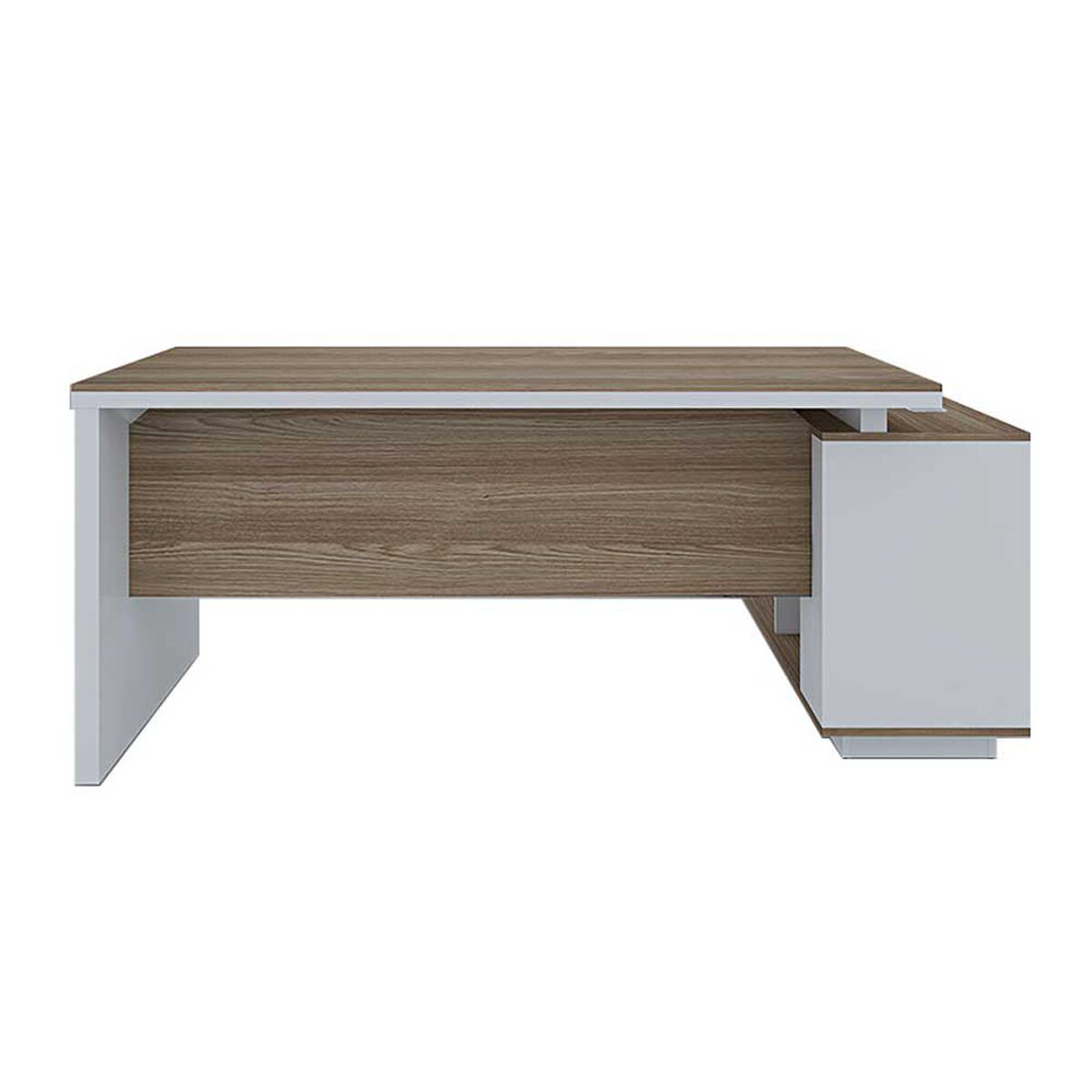 Escritorio Rodler Legend Café 180 x 170 cm.