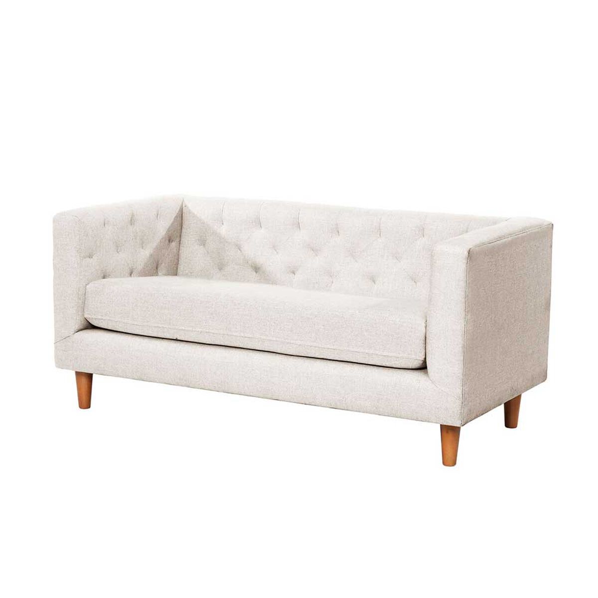 Sof&aacute; Latam Home Brescia 2 Cuerpos Blanco