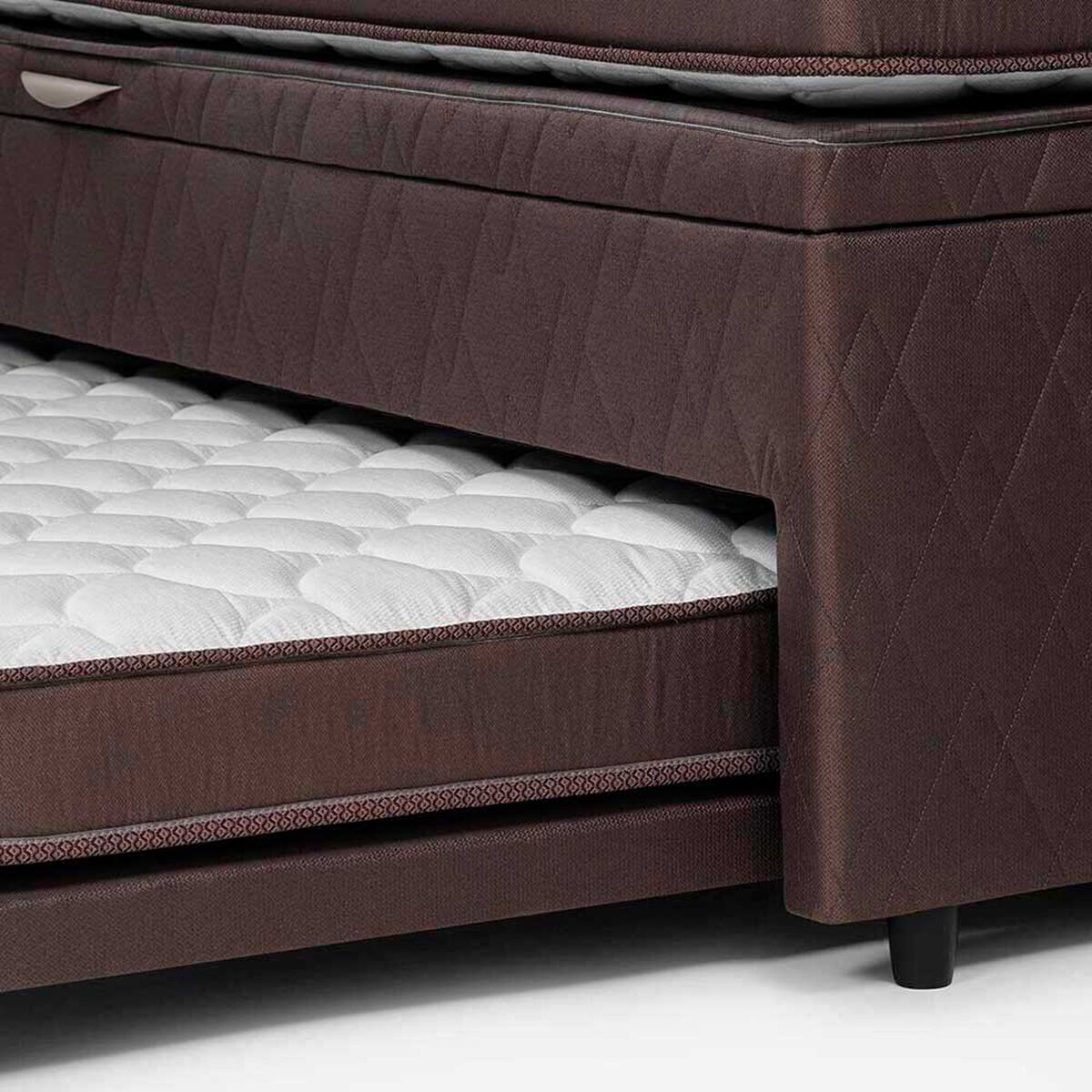 Bed Boxet Rosen 1,5 Plazas Ergo T + Respaldo + Velador Veneto