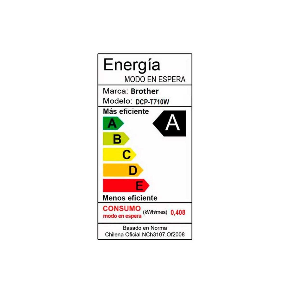 Multifuncional Brother Tinta Continua DCP-T710W WiFi