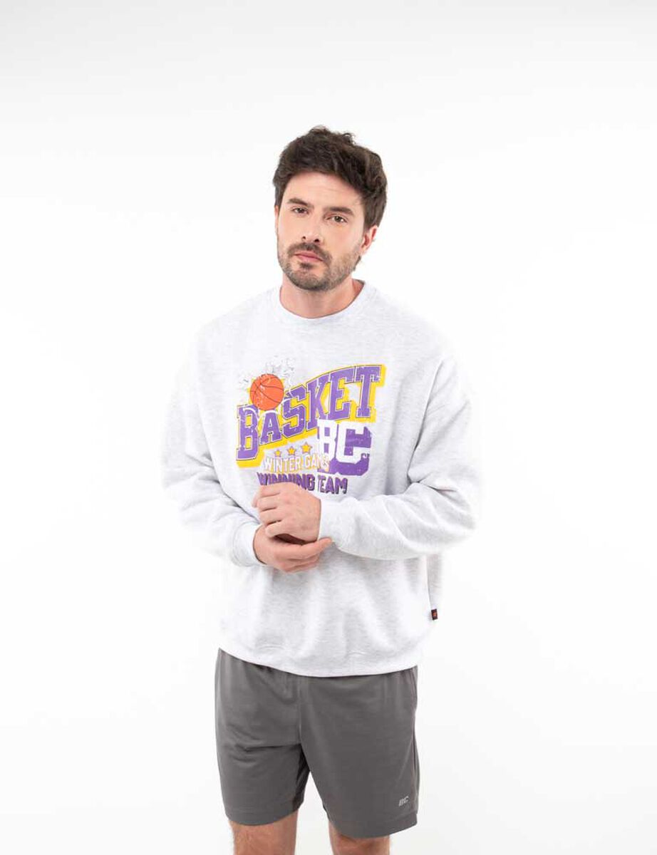 Poleron Deportivo Hombre Black County