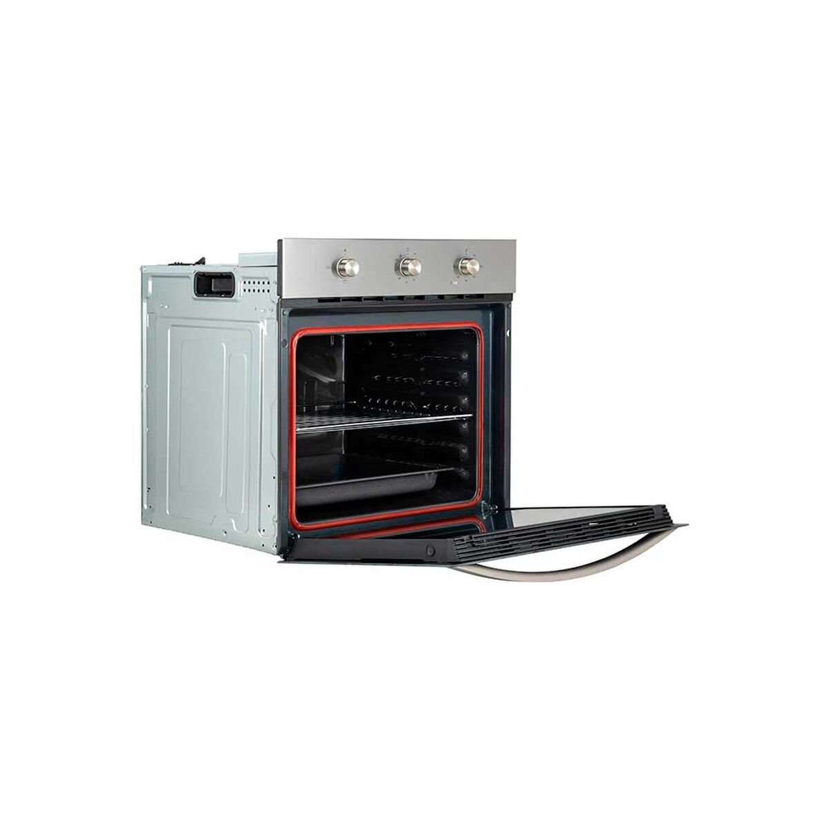 Horno Empotrado Teka HBB 4460 SS Bruta:72 lt; Neta:72 lt Frente Acero Inox + Cristal Negro
