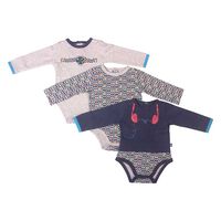 Body de Algodón Bebo Pillin Azul