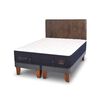 Cama Europea CIC Base Dividida 2 Plazas Súper Premium + Respaldo