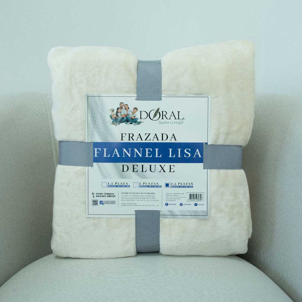 Frazada Doral King Flannel Lisa D2