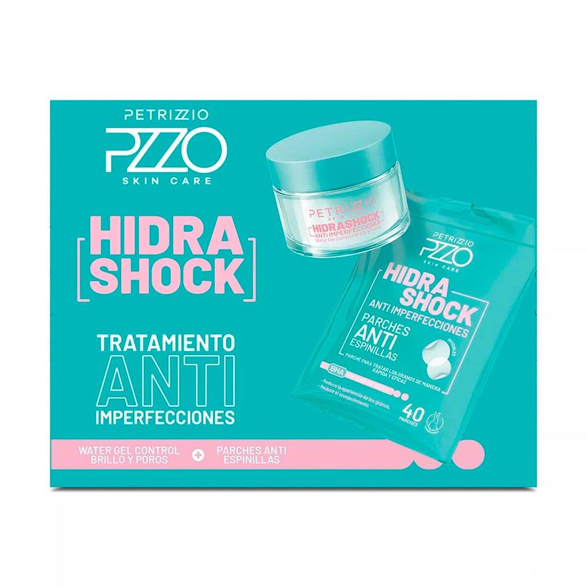Set Tratamiento Anti Imperfecciones Crema + Parches Petrizzio