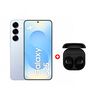 Combo Celular Samsung Galaxy S25 5G 256 GB 6,2&rdquo; Azul + Aud&iacute;fonos Bluetooth Samsung Galaxy Buds Core Negro
