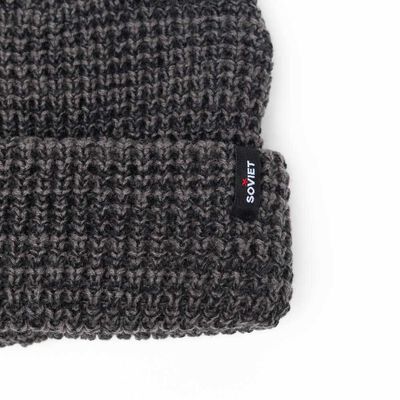 Imagen 2 del producto Gorro Beanie Hombre Soviet Black, Gris, Negro