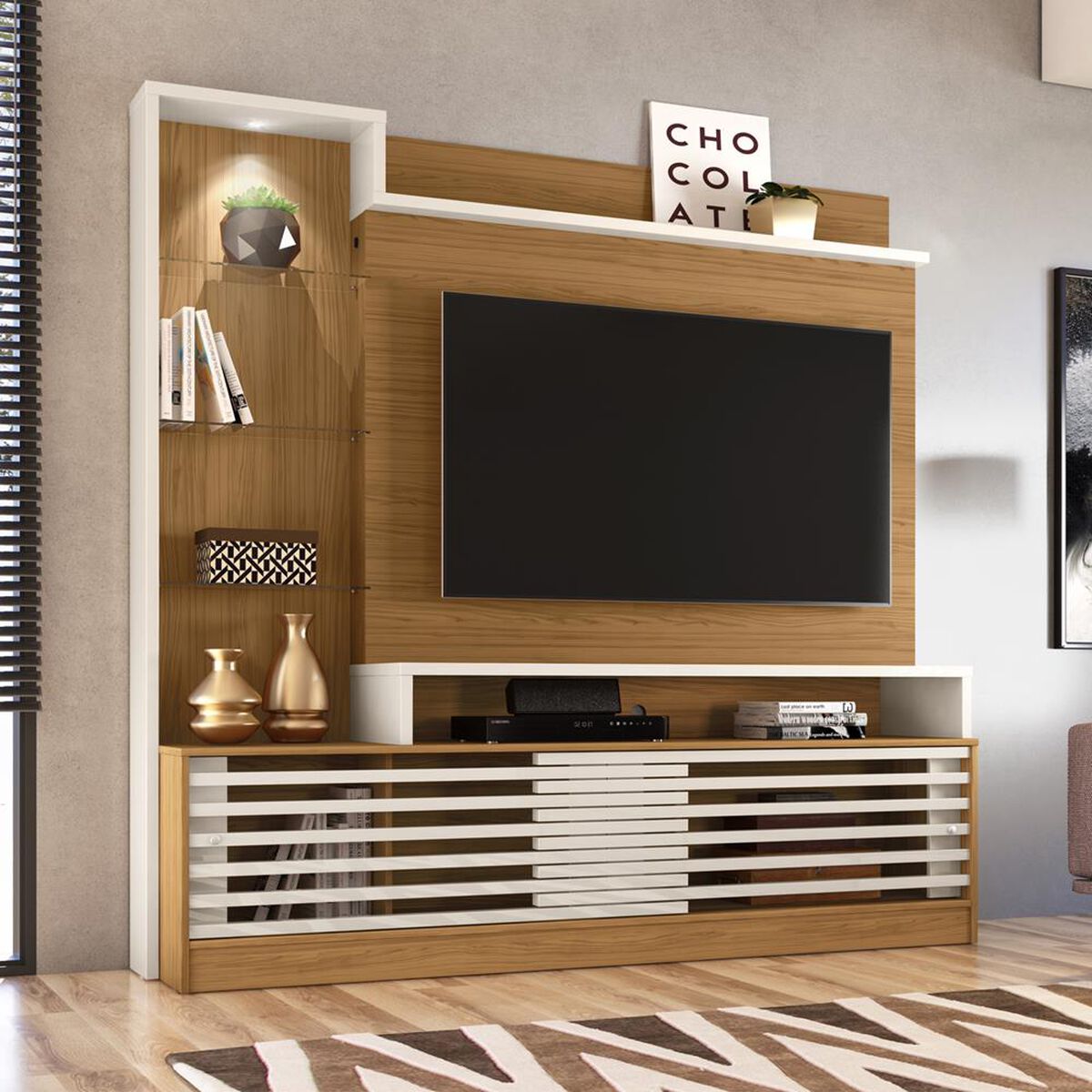 Home TV Altavision Prime Naturale Café Claro