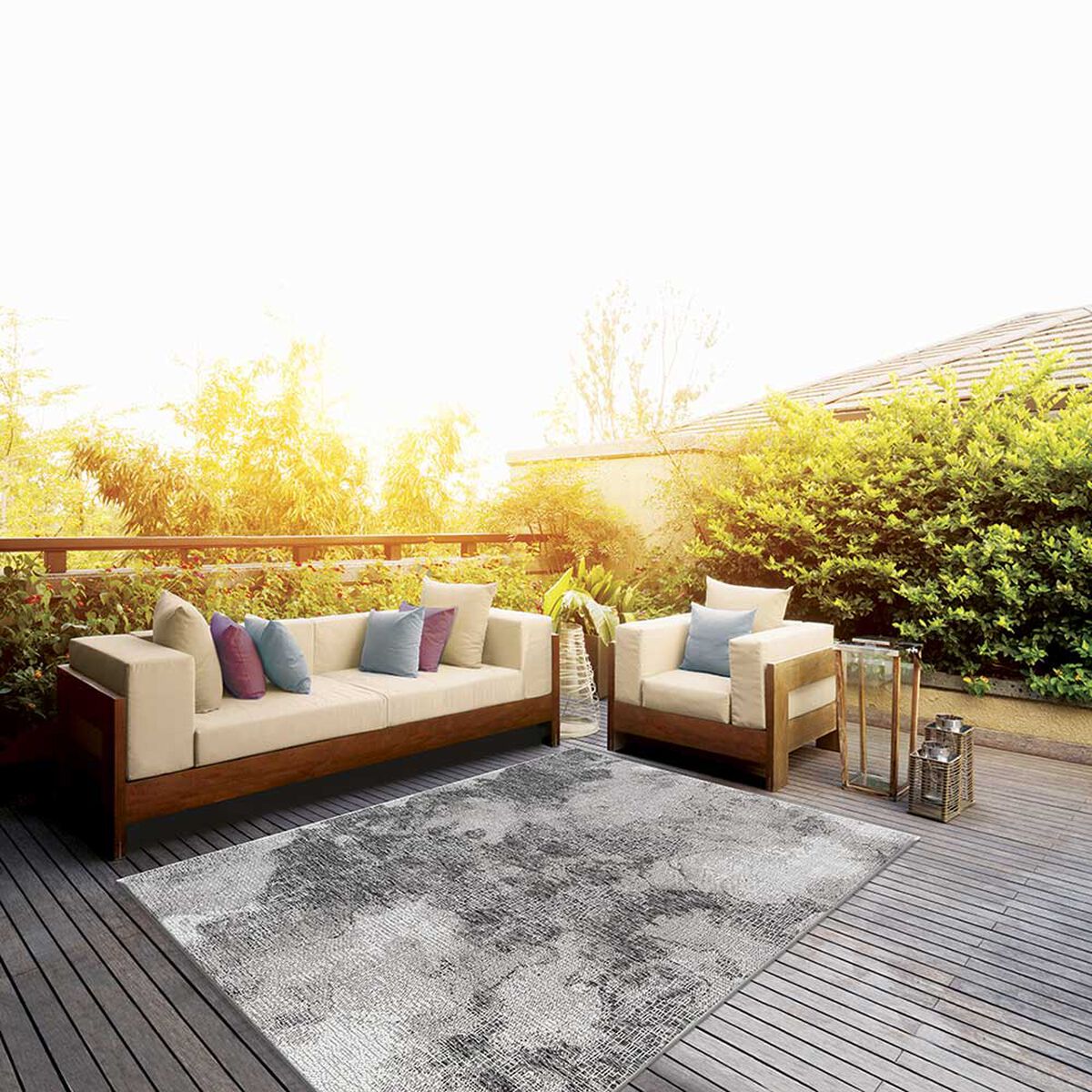 Alfombra Idetex Urban Blanco 160 x 230 cm