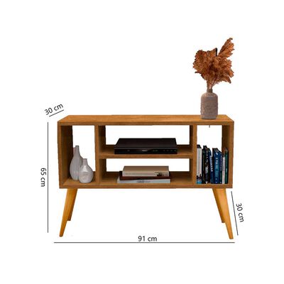 Imagen 2 del producto Rack Di Poretti Miami Hasta 50"" Café