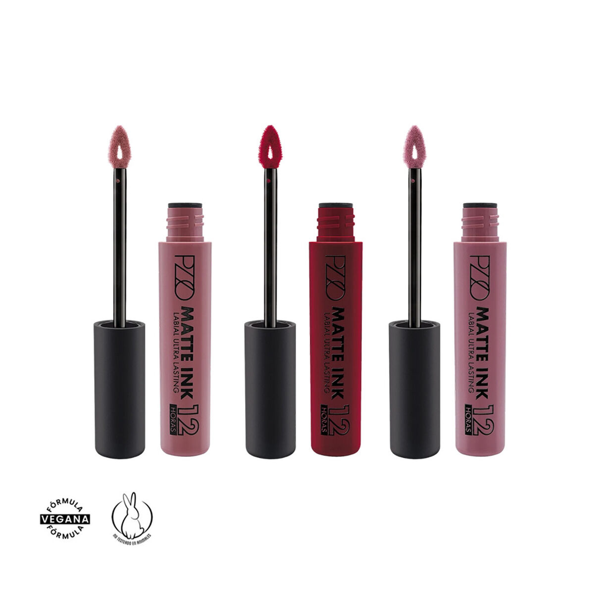 Set 3 Labiales Matte Líquido Petrizzio
