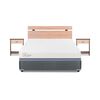 Cama Americana CIC Full Excellence + Respaldo + 2 Veladores