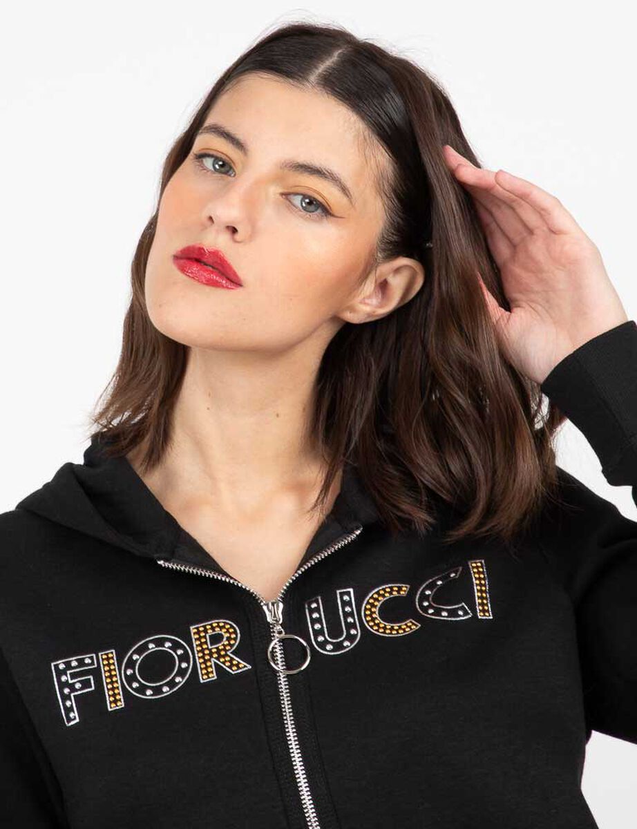 Poler&oacute;n Con Logo Mujer Fiorucci