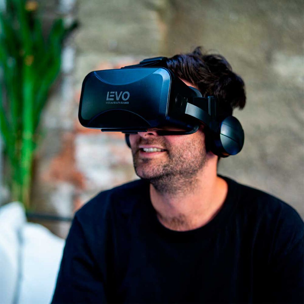 Kit Lentes de Realidad Virtual Levo Vr Box Ultra + Audífonos