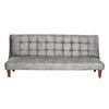 Fut&oacute;n Latam Home Turin Cuero 3 Cuerpos Gris
