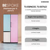 Refrigerador Bottom Freezer Samsung Bespoke 328 lts con Space Max