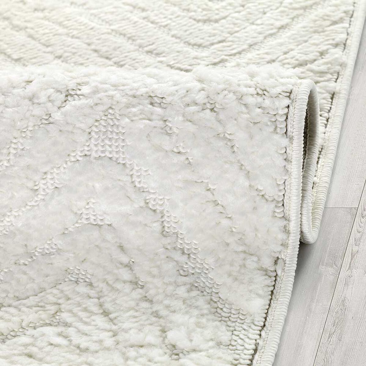 Alfombra Modalfo Palafito Blanca 160 x 230 cm