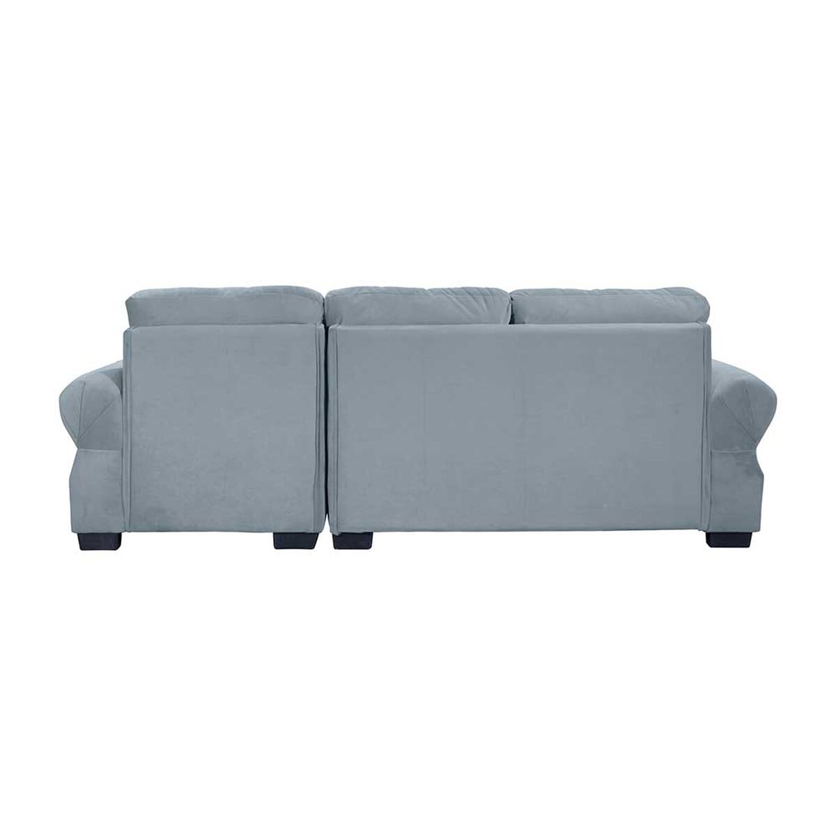 Sofá Seccional Living Factory Oregon 4 Cuerpos Gris