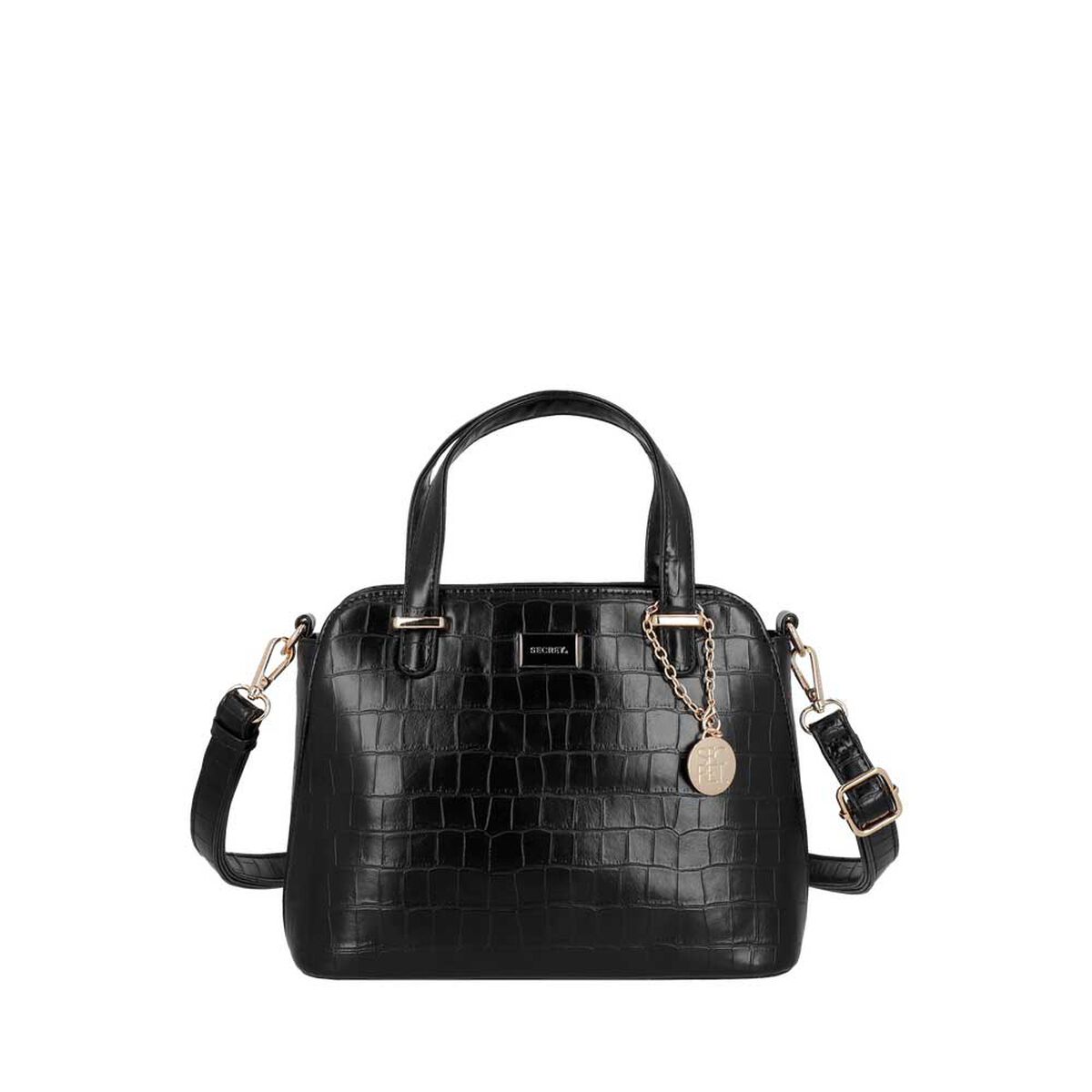 Cartera Bandolera Secret Osaka SC7 Mediana Negra