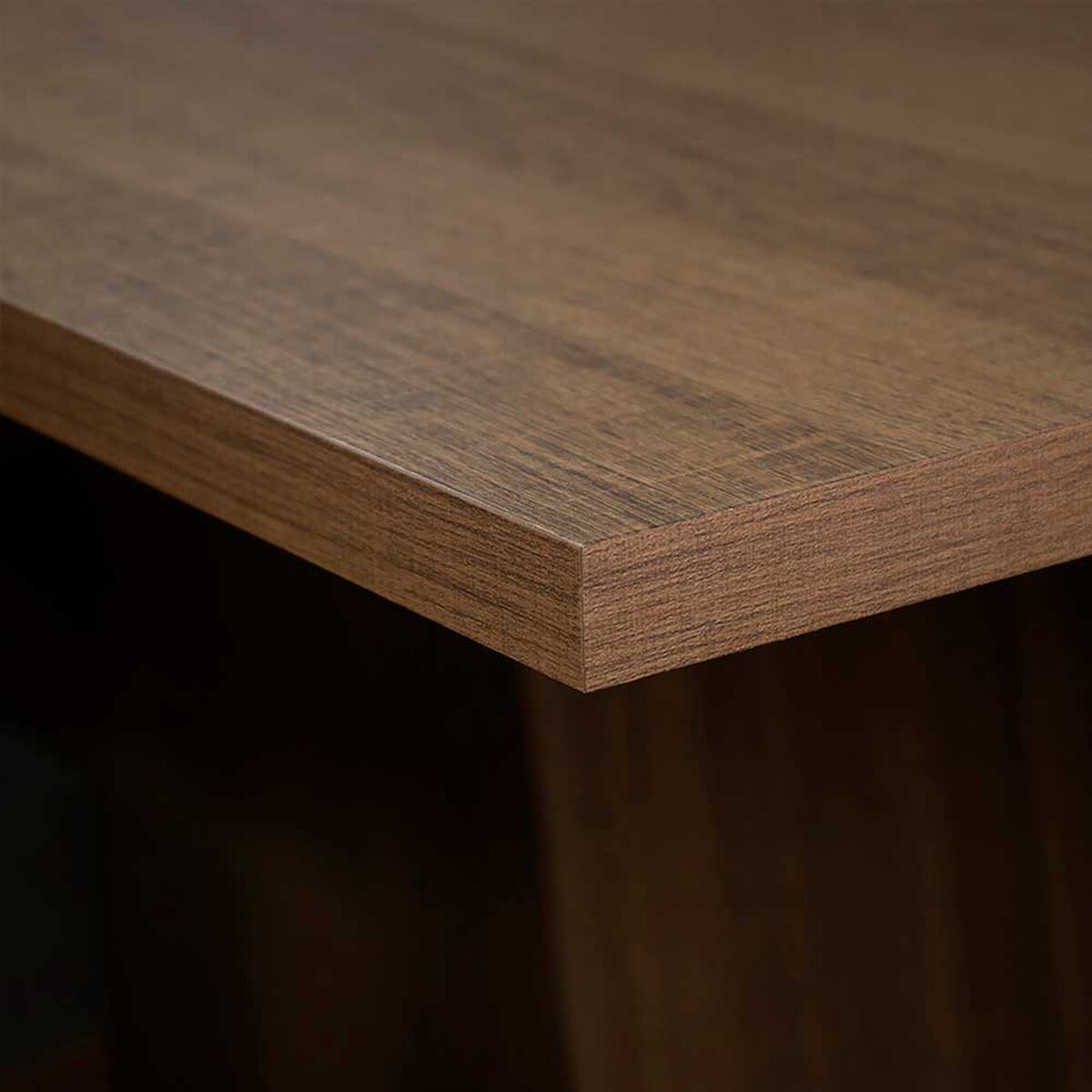 Juego de Comedor Vekkahome Leone 4 Sillas Café
