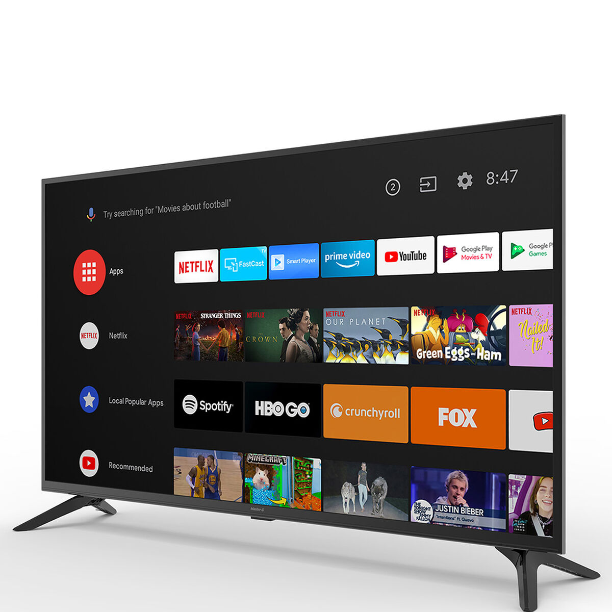 LED 32" Master-G MGA3200 Smart TV HD