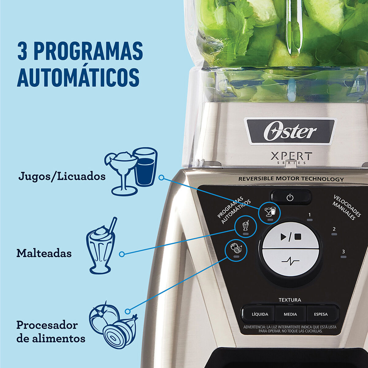 Licuadora Oster BLST3B-CPG-052 2 lt. Xpert Series