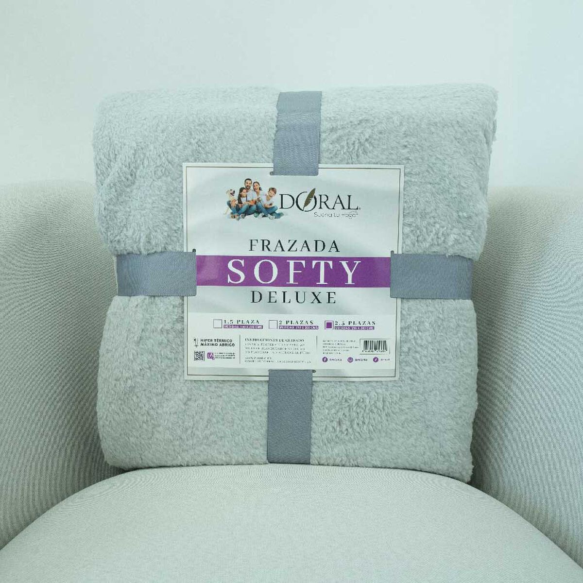 Frazada Doral King Softy Lisa D1