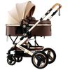 Coche Cuna Moisés con Accesorios Lubabycas Café