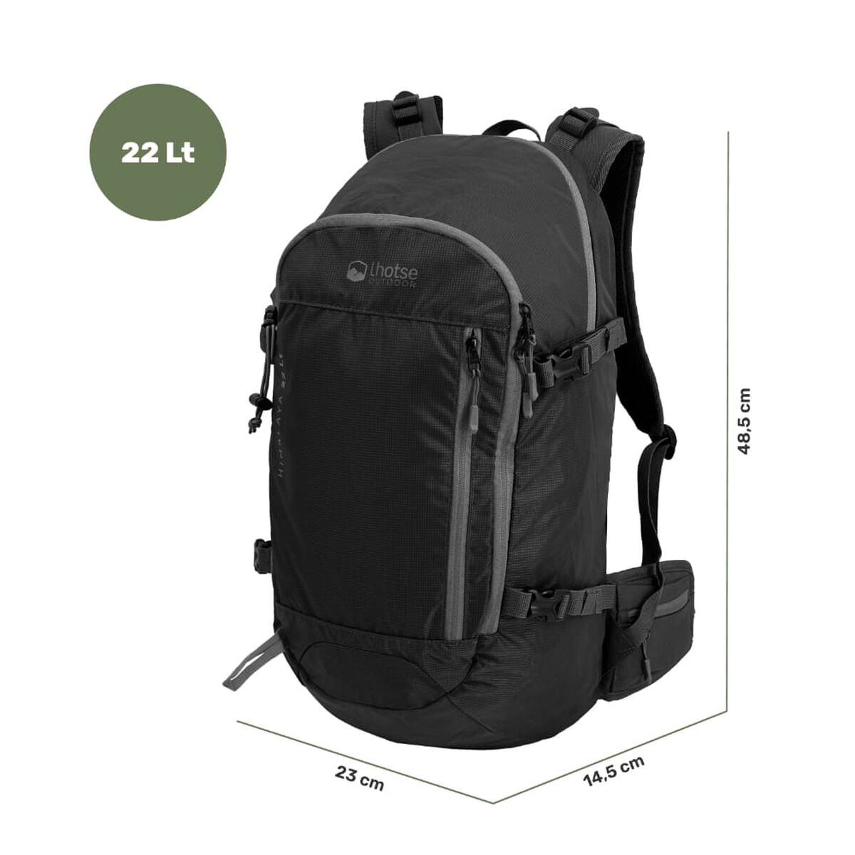 Mochila Unisex Outdoor Lhotse