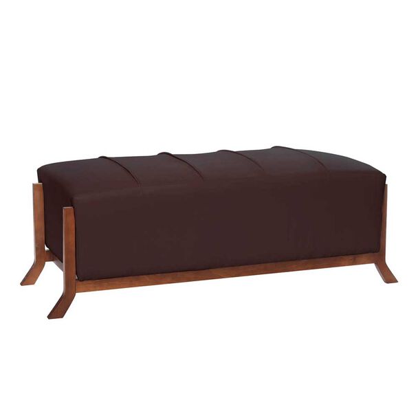 Banqueta Latam Home Marsella PU Chocolate