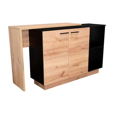 Imagen 1 del producto Isla De Cocina TuHome Sicilia Duna y Wengue