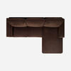 Sofá Seccional Rosen Sullivan 3 Cuerpos Chocolate