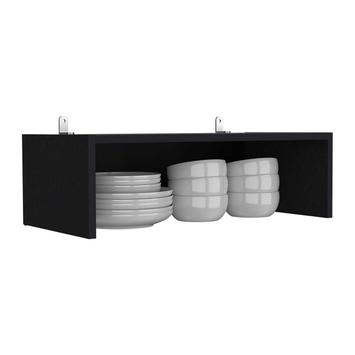 Estante 2 Puertas + Complemento TuHome Home Wengue