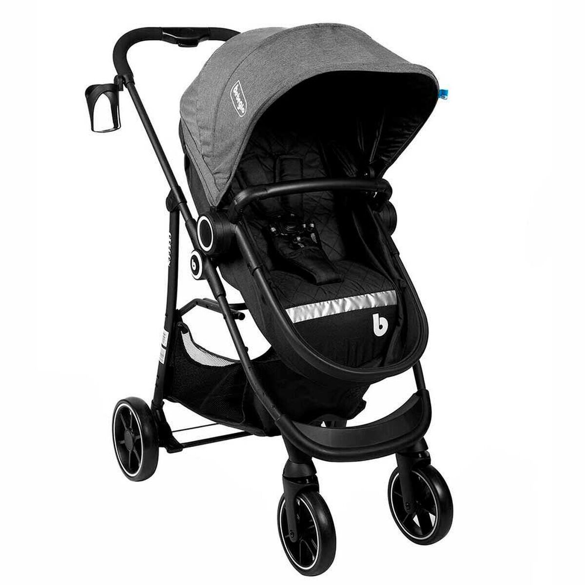 Coche Travel System Isofix Oregon Gris Bebeglo