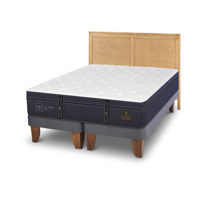 Imagen 2 del producto Cama Europea CIC 2 Plazas Premium + 1 Respaldo Sava