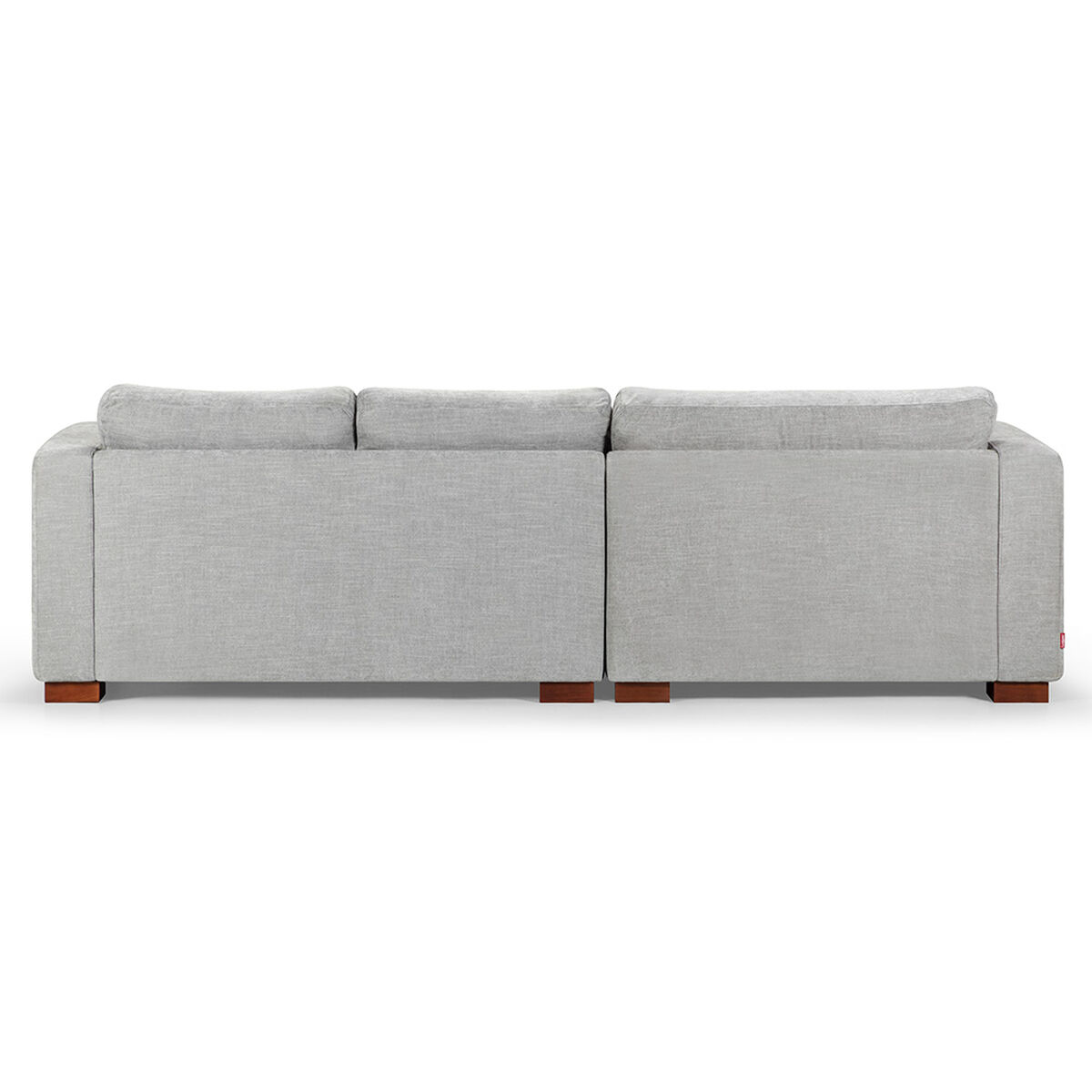 Sofá Seccional Izquierdo Rosen Copeland 3 Cuerpos Gris
