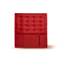 Respaldo Latam Home 1 Plaza Napoles PU Rojo