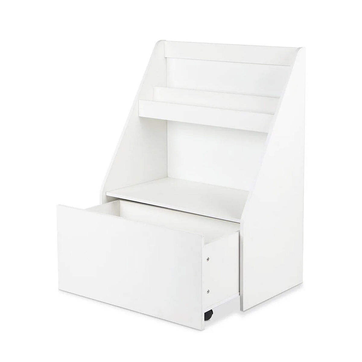 Combo Infantil Closet + Librero + Ba&uacute;l CIC Blanco