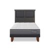 Cama Europea CIC 1,5 Plazas Anatomic + Respaldo Torino